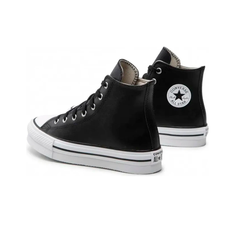 Converse zapatilla moda niño CHUCK TAYLOR ALL STAR EVA LIFT PLATFORM LEATHER puntera