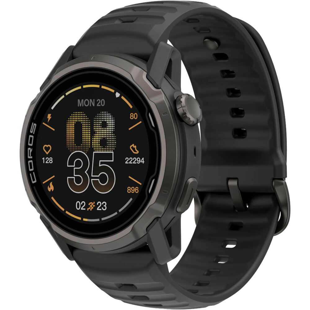 Coros pulsómetros con gps RELOJ GPS APEX 4 46MM vista frontal