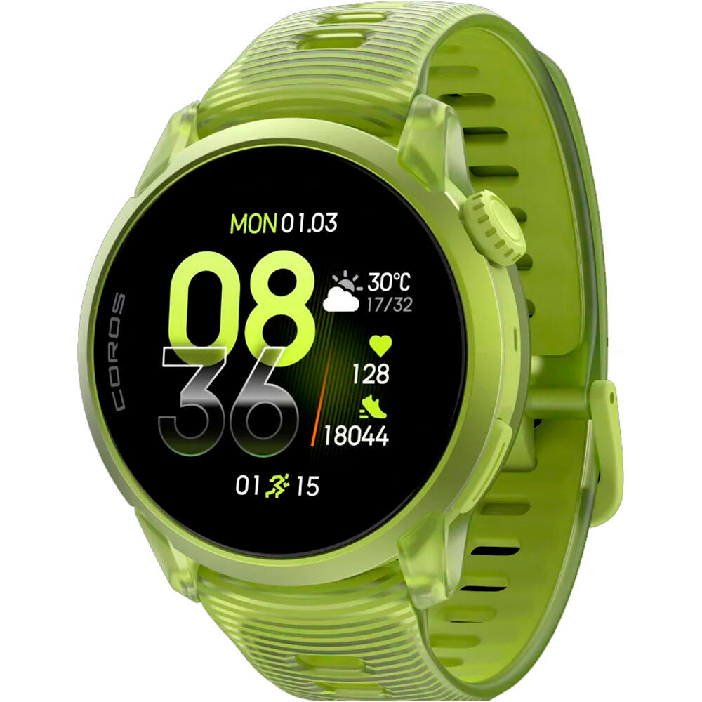 Coros pulsómetros con gps RELOJ GPS PACE 4 ALUMINIUM 03