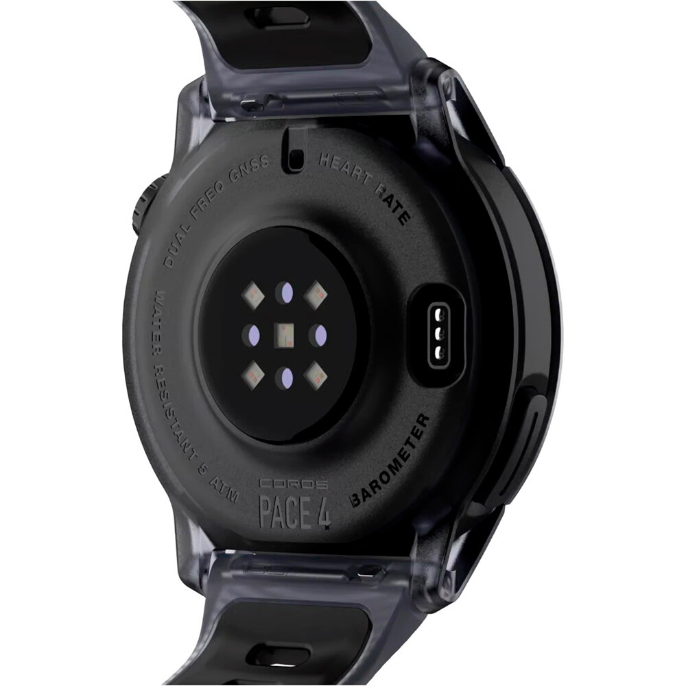 Coros pulsómetros con gps RELOJ GPS PACE 4 CRYSTAL 03