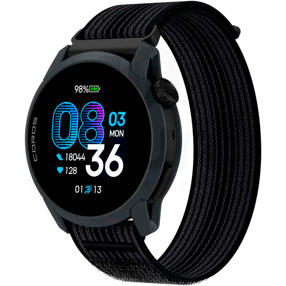 Coros pulsómetros con gps RELOJ GPS PACE 4 NYLON 04