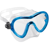 Cressi Sub Mascara Silicona Transparente SKY vista frontal