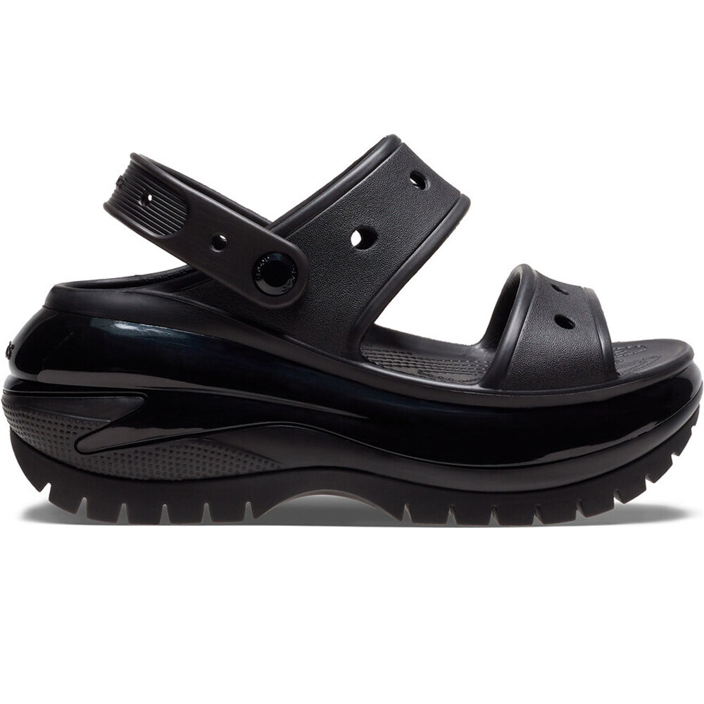 Crocs chanclas hombre Classic Mega Crush Sandal lateral exterior