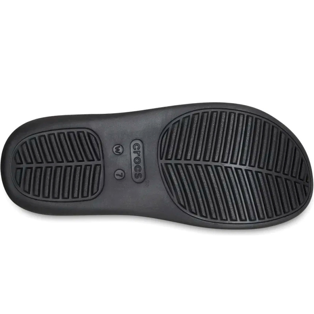 Crocs chanclas mujer Getaway Patent Strappy W vista trasera