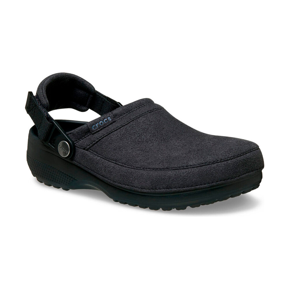 Crocs zueco hombre Classic Crafted Vegan Suede Clog U lateral interior