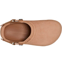 Crocs zueco hombre Classic Crafted Vegan Suede Clog U lateral interior
