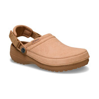 Crocs zueco hombre Classic Crafted Vegan Suede Clog U puntera