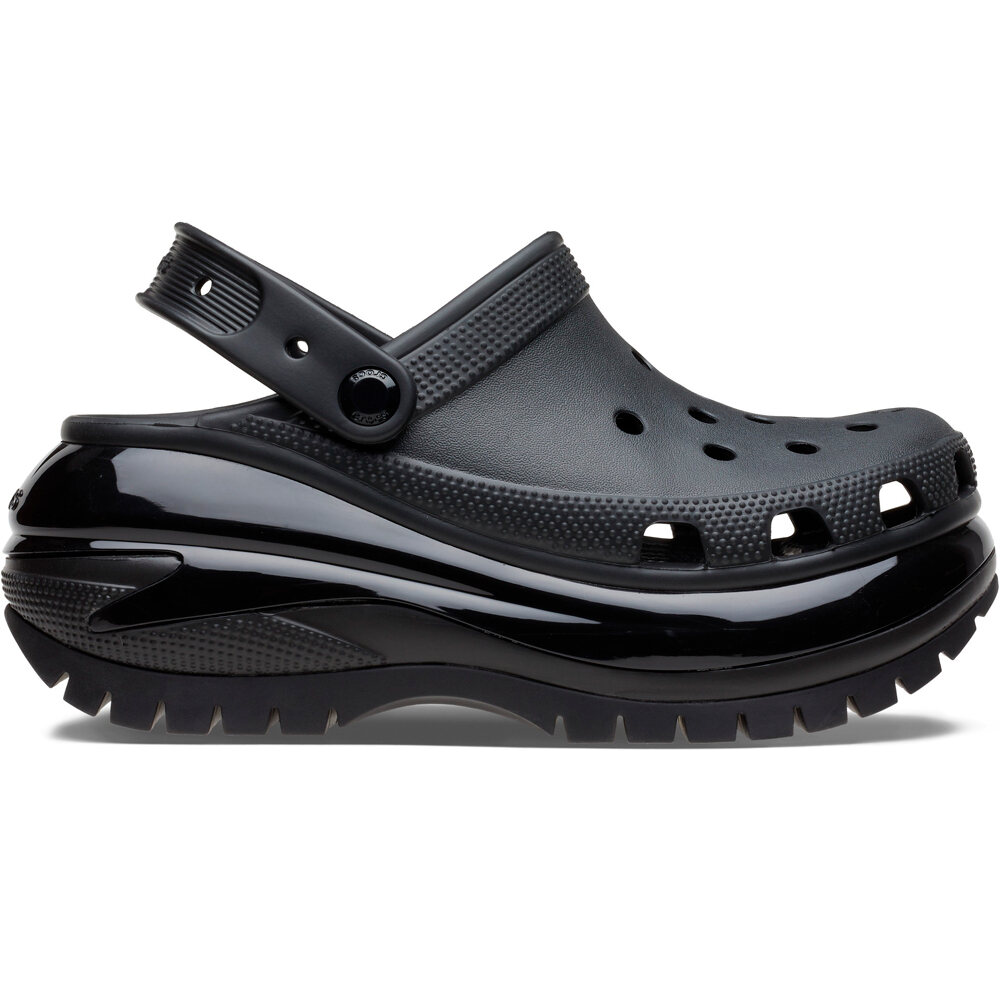 Crocs zueco hombre Classic Mega Crush Clog lateral exterior
