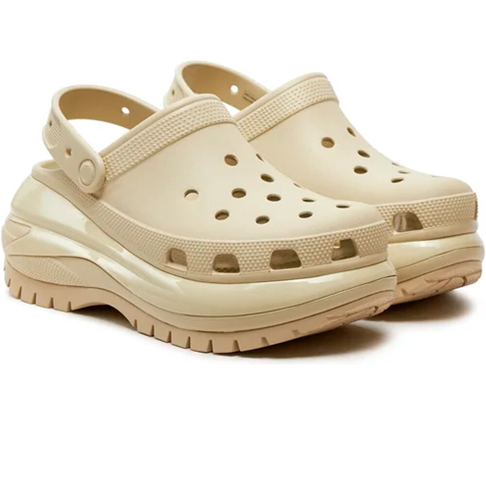 Crocs zueco hombre Classic Mega Crush Clog lateral interior