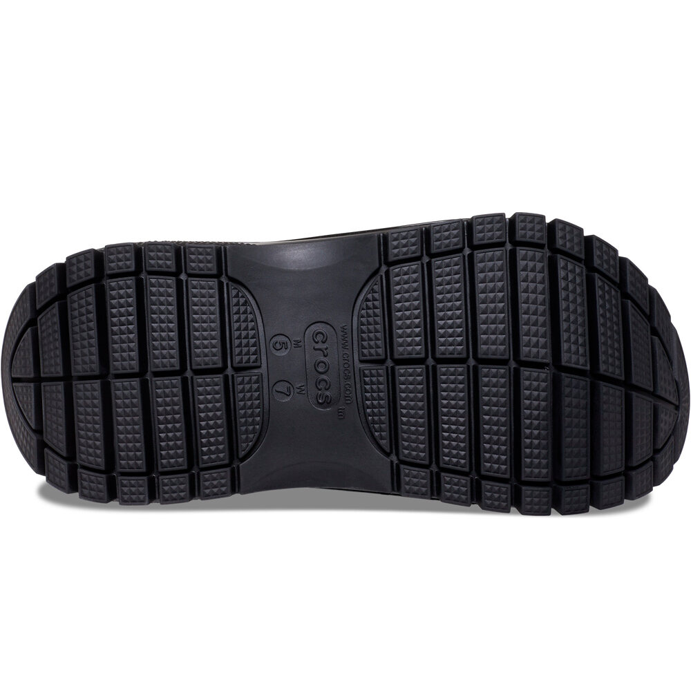 Crocs zueco hombre Classic Mega Crush Clog puntera