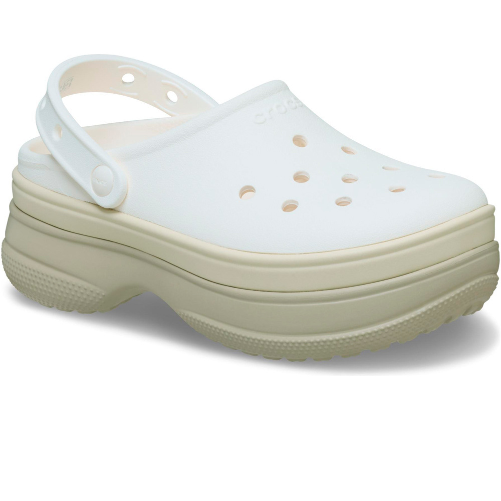 Crocs zueco hombre Classic Stacked Clog U lateral interior