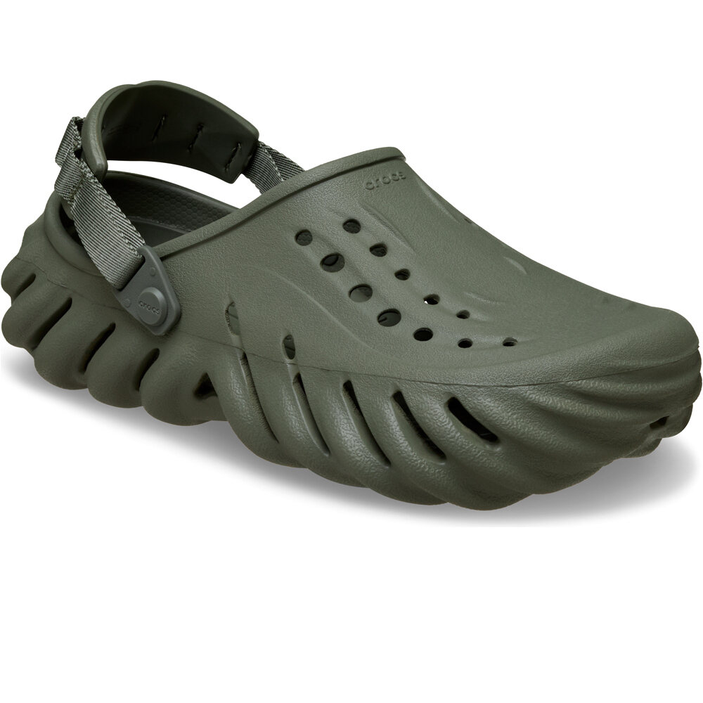 Crocs zueco hombre Echo Clog U lateral interior