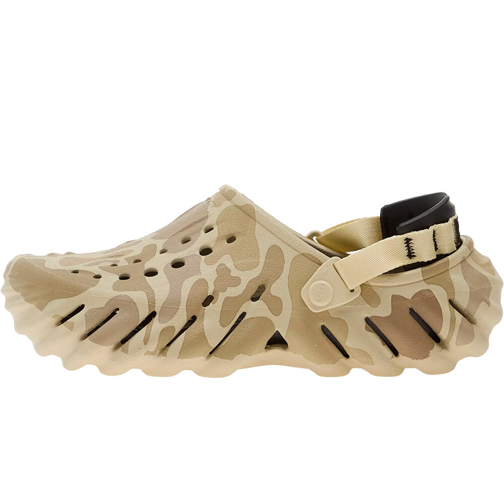 Crocs zueco hombre Echo Duck Camo Clog U lateral interior