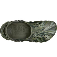 Crocs zueco hombre Echo Marbled Clog U vista superior