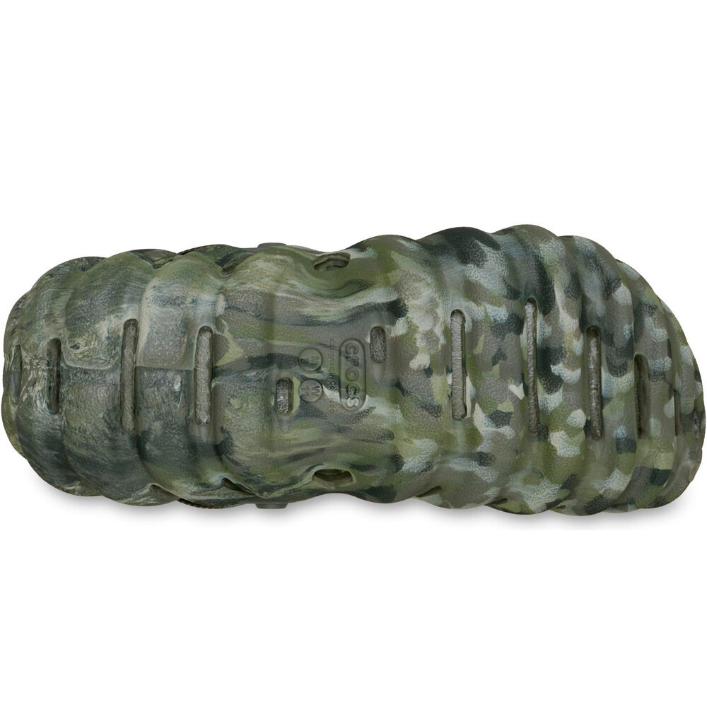 Crocs zueco hombre Echo Marbled Clog U vista trasera