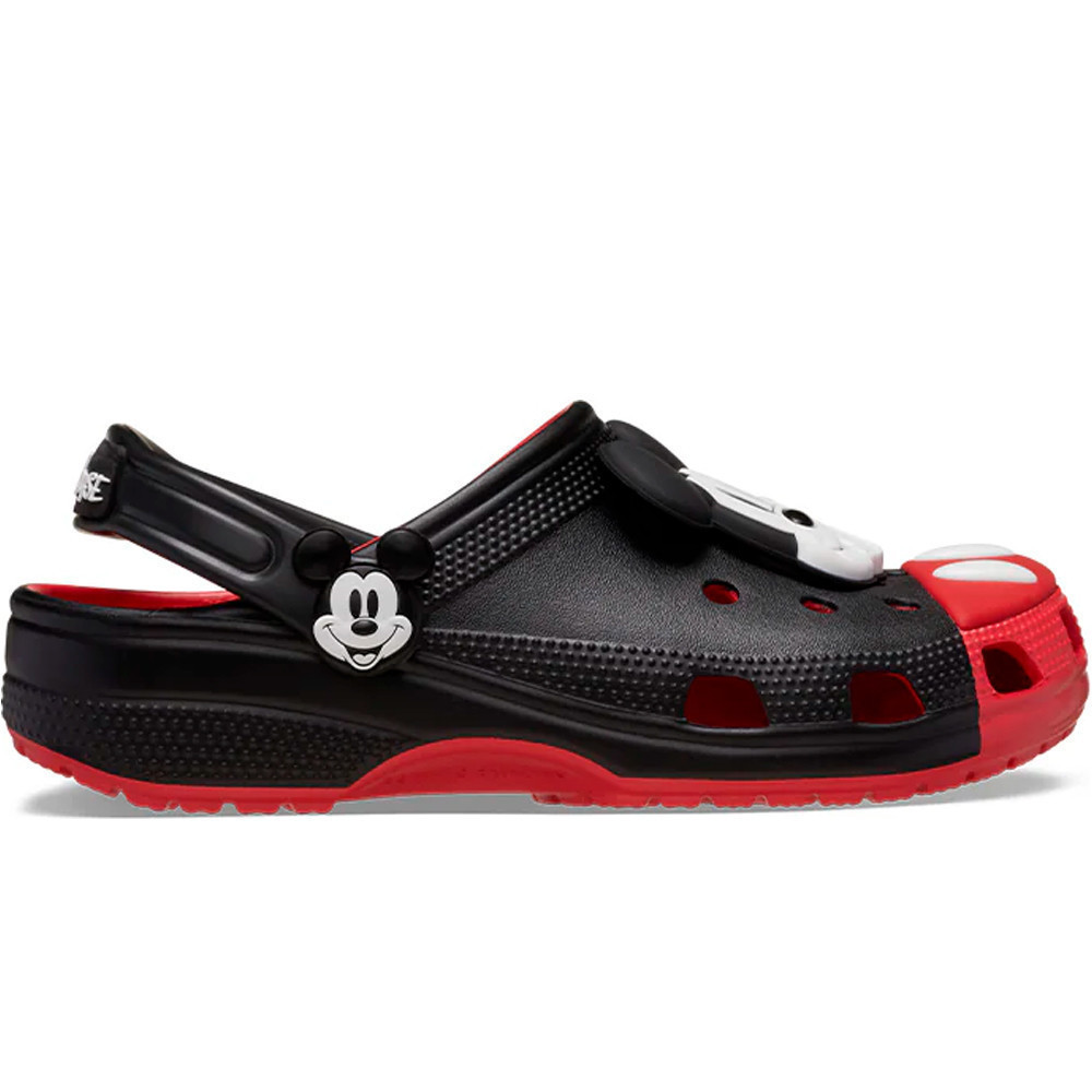 Crocs zueco hombre Mickey Mouse Classic Clog U lateral exterior