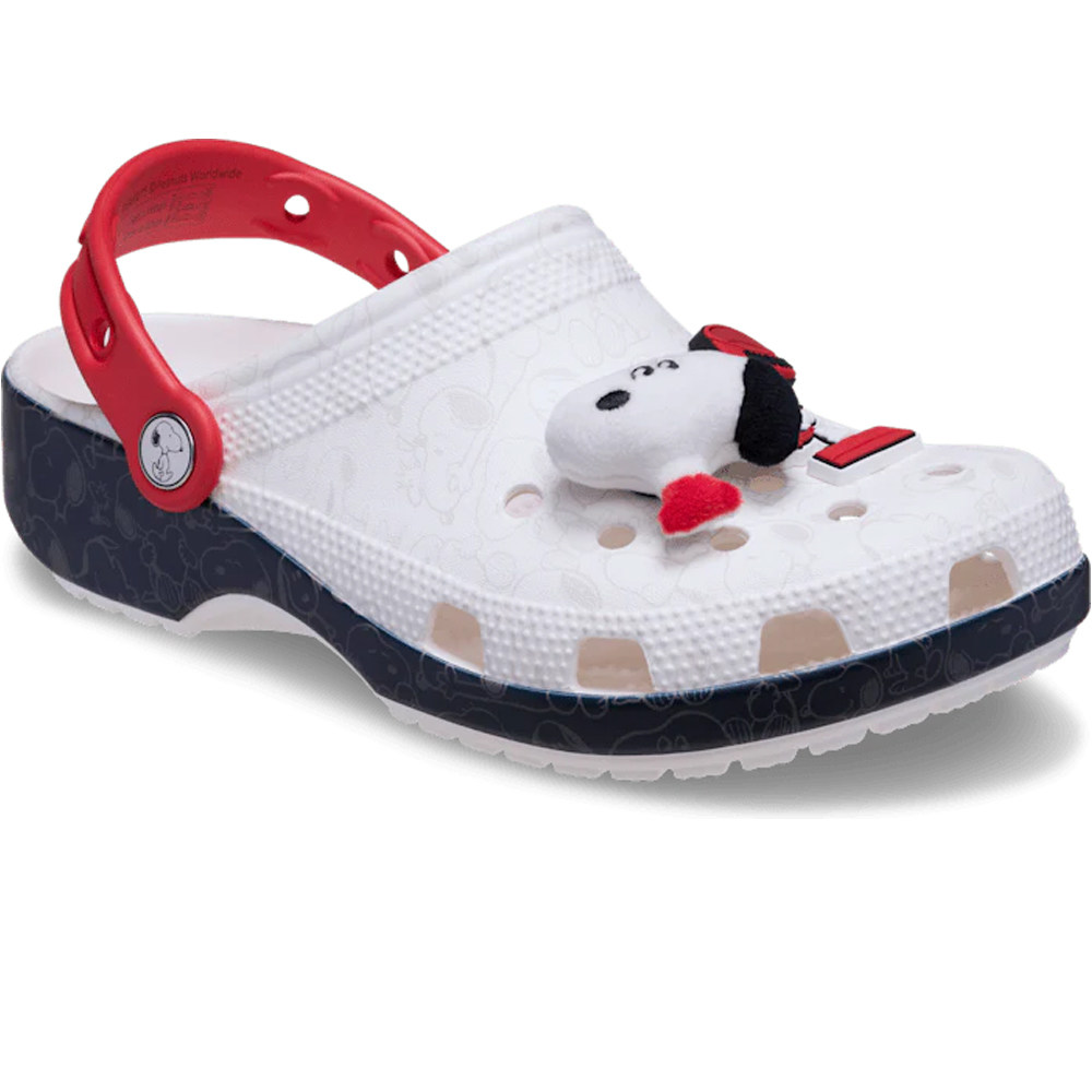 Crocs zueco hombre Peanuts Classic Clog U lateral interior