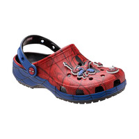 Crocs zueco hombre SpidermanWebClassic Clog U lateral interior
