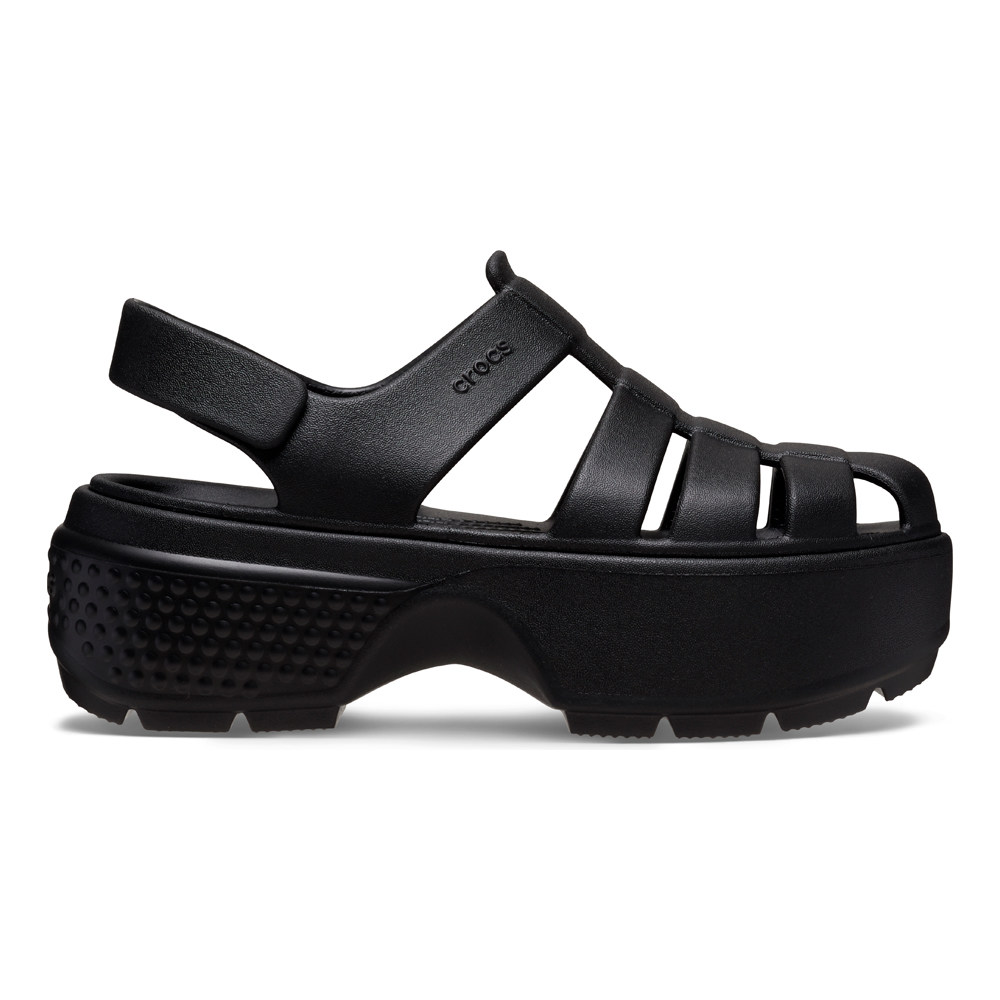 Crocs zueco hombre Stomp Fisherman Sandal lateral exterior