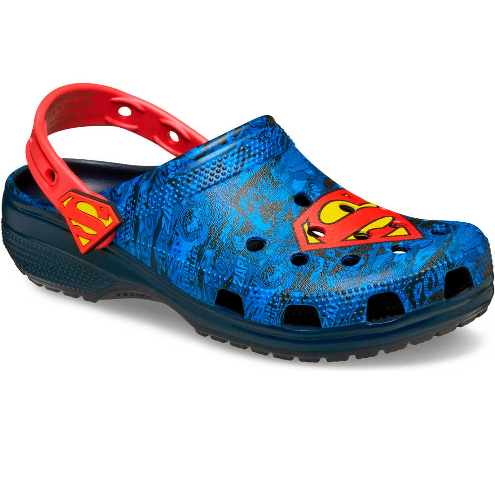 Crocs zueco hombre Superman Classic Clog U lateral interior