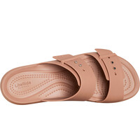 Crocs zueco mujer Brooklyn Buckle Low Wedge W puntera