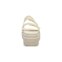 Crocs zueco mujer Brooklyn BuckleFrostedLowWedge W puntera