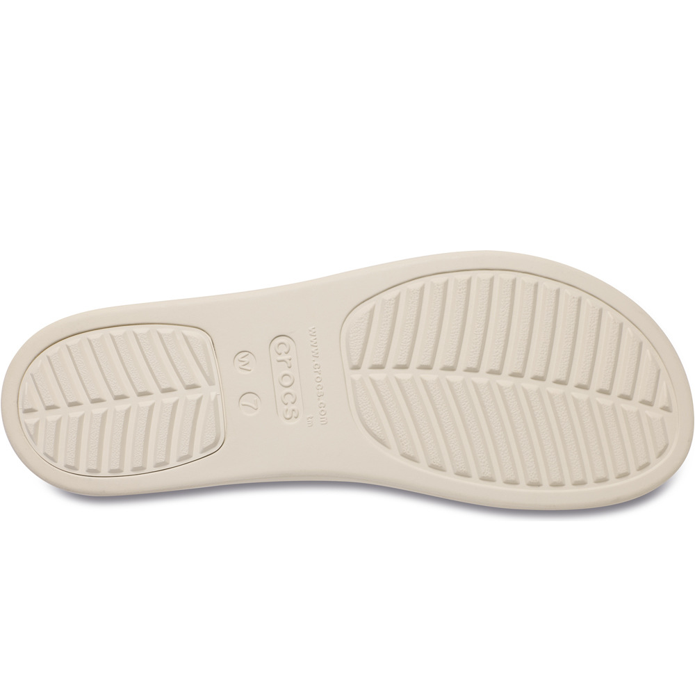 Crocs zueco mujer Brooklyn BuckleFrostedLowWedge W vista trasera