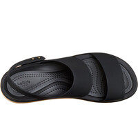 Crocs zueco mujer Brooklyn Cork Low Wedge W lateral interior