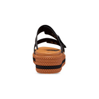 Crocs zueco mujer Brooklyn Woven Buckle W vista trasera