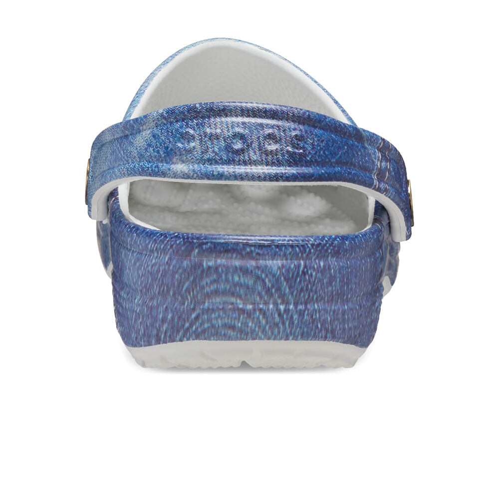 Crocs zueco mujer Classic Denim Clog puntera