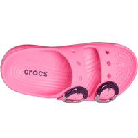 Crocs zueco mujer Classic Dipped Buckle Platform Sandal W vista superior