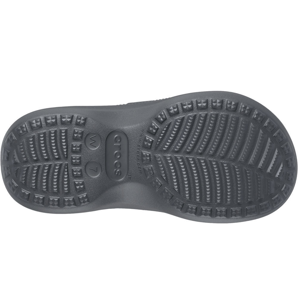 Crocs zueco mujer Classic Dipped Buckle Platform Sandal W vista trasera