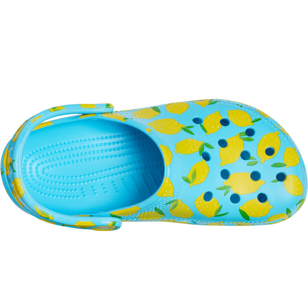 Crocs zueco mujer Classic Fresh Fruits Clog U vista superior