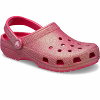 Crocs zueco mujer Classic Iridescent Glitter Cg U lateral interior