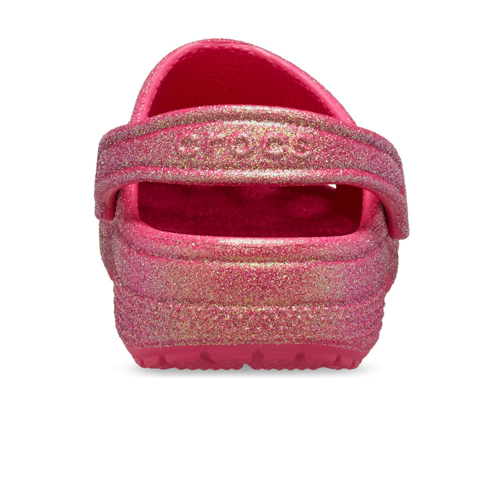 Crocs zueco mujer Classic Iridescent Glitter Cg U puntera