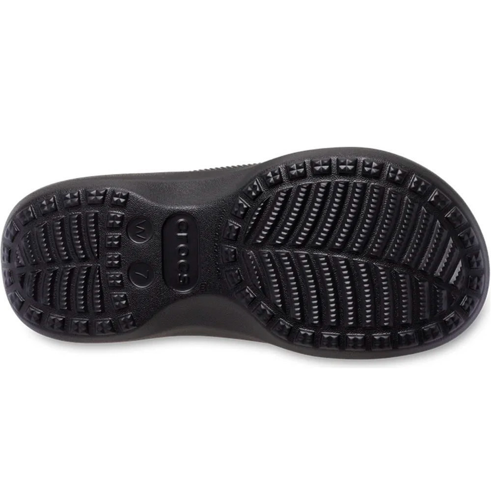 Crocs zueco mujer Classic Platform Sandal W vista trasera