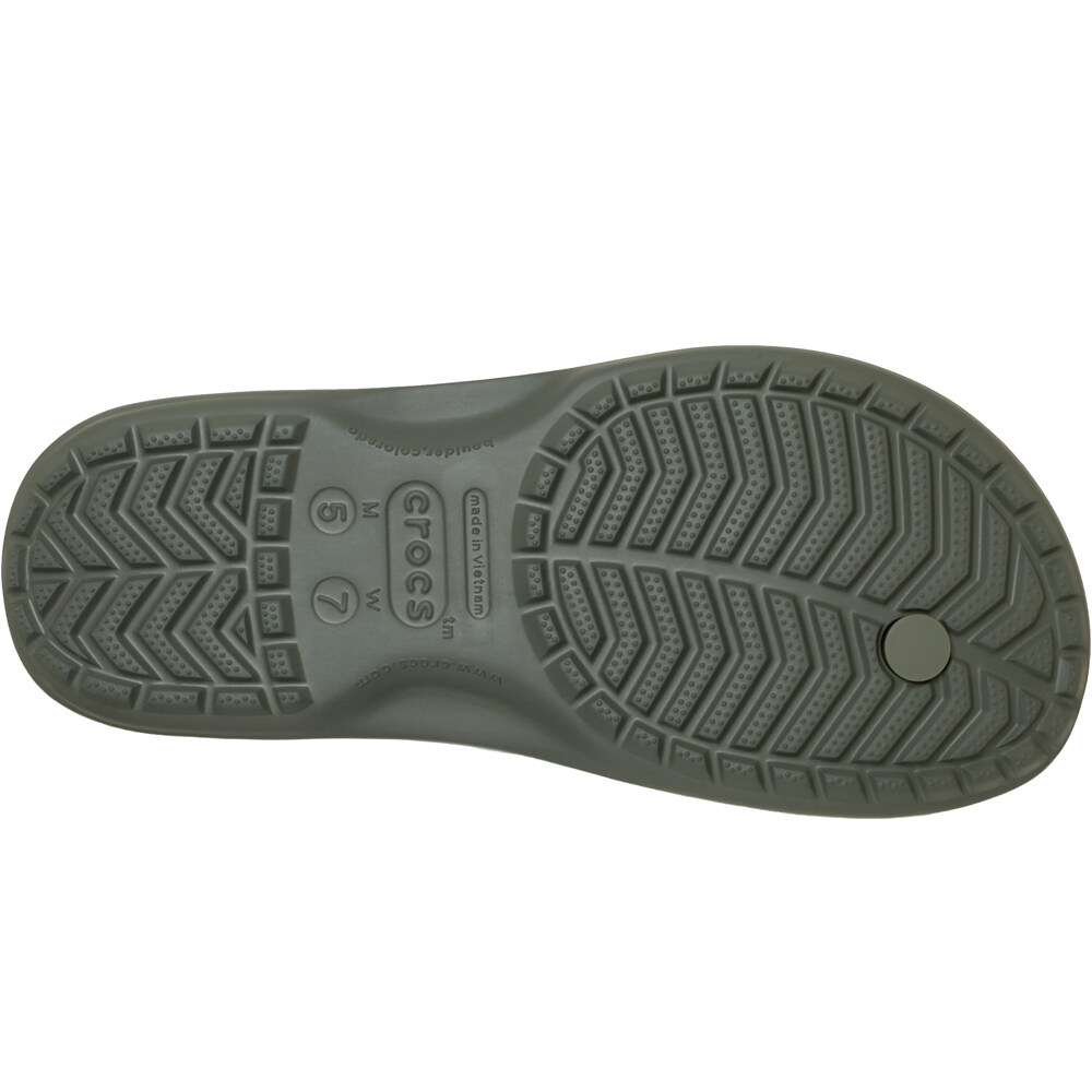 Crocs zueco mujer Crocband Flip U vista superior