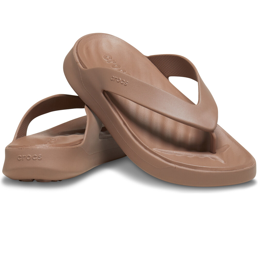 Crocs zueco mujer Getaway Flip W lateral interior