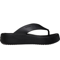 Crocs zueco mujer Getaway Platform Flip W lateral exterior