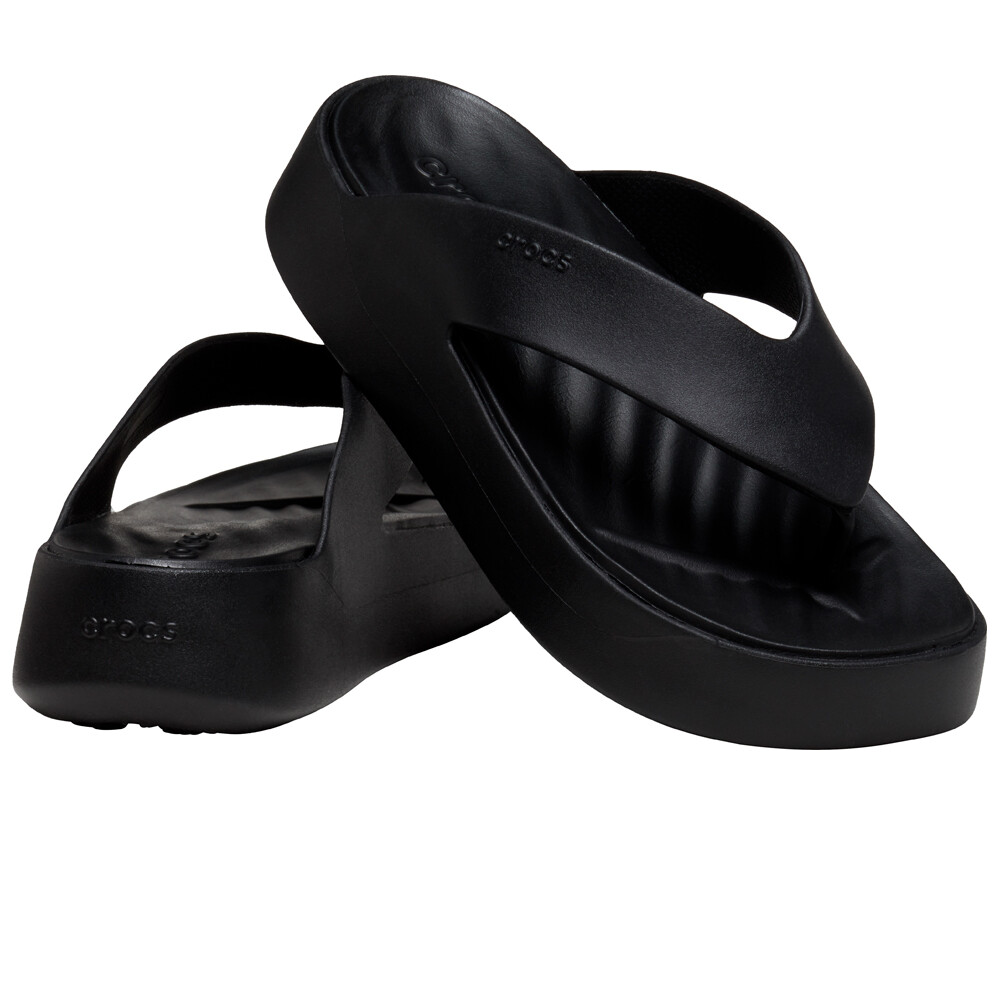 Crocs zueco mujer Getaway Platform Flip W lateral interior