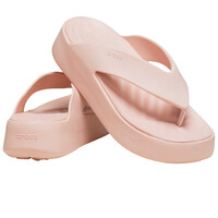 Crocs zueco mujer Getaway Platform Flip W lateral interior