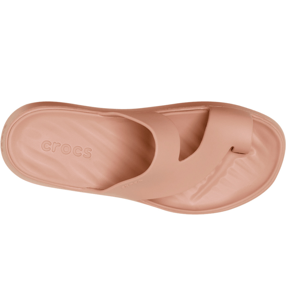 Crocs zueco mujer Getaway Platform Toe Loop W vista superior