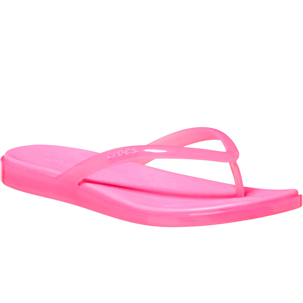Crocs zueco mujer Miami Round Toe Flip W lateral interior