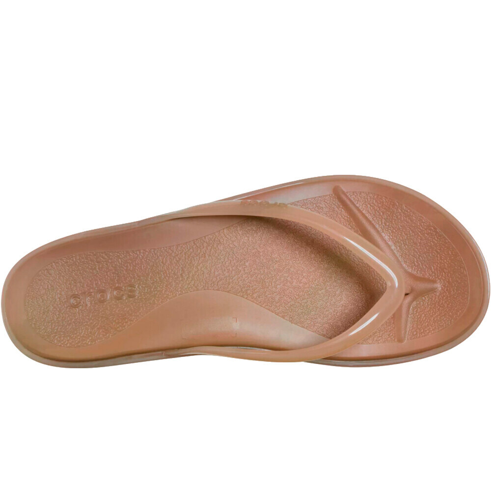 Crocs zueco mujer Miami Round Toe Flip W vista superior