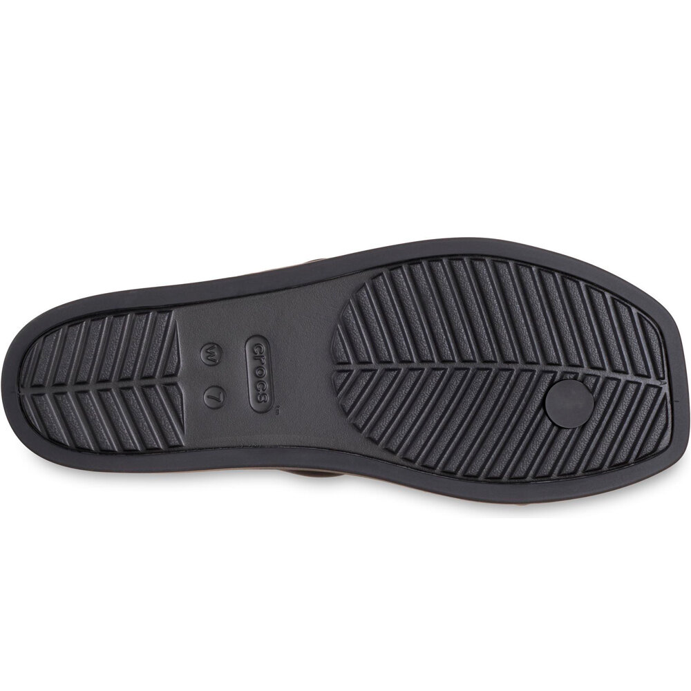 Crocs zueco mujer Miami Studded Toe Loop Sandal W vista trasera