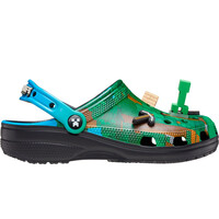 Crocs zueco mujer Minecraft Classic Clog U lateral exterior