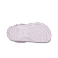 Crocs zueco niño Classic Chunky Glitter Clog K vista trasera