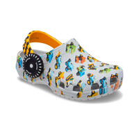 Crocs zueco niño Classic Construction Clog T lateral interior