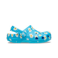 Crocs zueco niño Classic Daisy Clog T lateral exterior