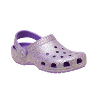 Crocs zueco niño Classic Fantasy Glitter Clog K lateral interior